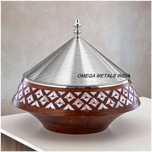 Casserole arabe la plus vendue avec couvercle design Chauffe-plats faits à la main pour cuisine arabe et restaurants - Product Image 2