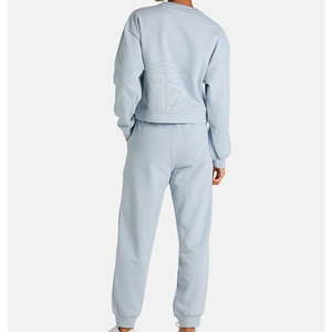 Fournisseur direct d'usine, meilleure vente en ligne, survêtements décontractés pour femmes, hiver, uni, écologiques, légers, avec logo personnalisé - Product Image 2