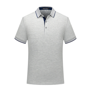 Chemises polo pour hommes avec logo personnalisé Chemise homme de luxe de haute qualité Polo Sportswear à manches courtes 100% polyester et coton - Product Image 3