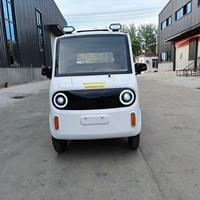 Mini camion électrique à frein à tambour, autonomie de 60 km, vitesse de 45 km/h et capacité de 490 kg, idéal pour la livraison sur le marché rural