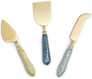 Juego de cuchillos para queso de acero inoxidable hechos a mano de gran oferta para servir queso al mejor precio de la India - Product Image 6