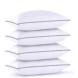 Taie d'oreiller en coton pur blanc confortable et douce pour la peau, vente en gros, hôtel, hôpital, pièce unique, taie d'oreiller et taie d'oreiller - Product Image 1