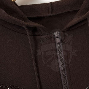 Sudaderas con Capucha Personalizadas de Invierno con Pedrería, Servicio OEM Disponible, Sudadera con Capucha a la Moda para Fiestas - Product Image 5