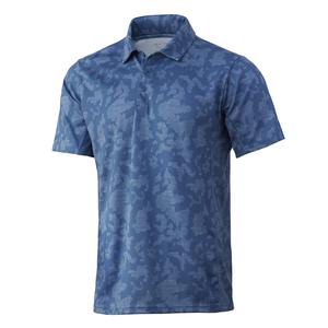 2025 nouvelle dernière conception UPF 50 polo de pêche pour hommes golfe chemise boutonnée à manches courtes fabricant en gros matériaux de qualité supérieure - Product Image 3
