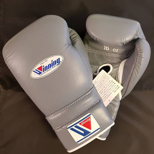 Guantes de Boxeo Personalizados de Alta Calidad, Cuero Genuino Transpirable, Dedos Completos, Correa de Muñeca Ajustable - Product Image 5