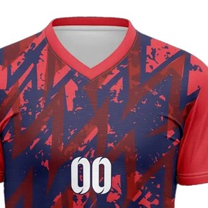 Maillot de football pour hommes de conception la plus demandée taux raisonnable léger anti-rides meilleurs designs avec le dernier maillot de football en tissu - Product Image 2