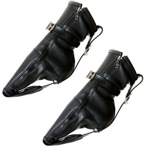 Chaussettes en cuir avec logo personnalisé du fabricant OEM avec toutes les tailles disponibles. - Product Image 1