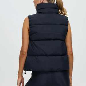 Chaleco Acolchado para Mujer, Estilo Casual, Cuello Alto, Ecológico, Personalizable, de Poliéster Transpirable y Resistente - Product Image 4