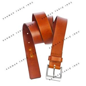 Fabricante de cinturones de cuero auténtico para hombre, cinturón de piel de vaca de doble capa de diseñador de calidad de latón macizo a la moda, cinturón personalizado para hombre - Product Image 1