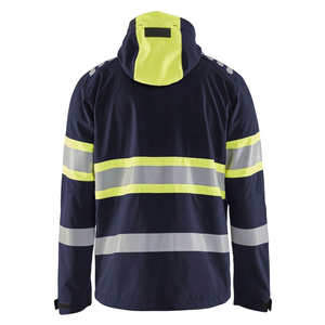 Chaqueta de Seguridad Transpirable e Impermeable con Cuello Alto y Estampado de Letras para Trabajadores de la Construcción, Personalizable, de Alta Calidad - Product Image 2