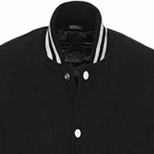 Varsity Jacket Casual Comfortable Winter <b>Button</b> Decoration Custom Letter Varsity Jacket - Product Image 2