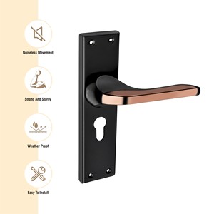 100% India Venta caliente Última calidad Manija de puerta de oficina de lujo Nuevo diseño Moderno Zinc para hoteles Cocinas Mejor precio India - Product Image 6