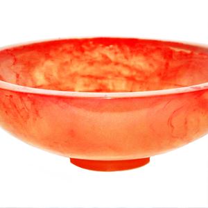 Petit bol à fleurs en résine Bol en bois blanc et résine en ligne au meilleur prix Taille du produit personnalisé Fabriqué en Inde - Product Image 3