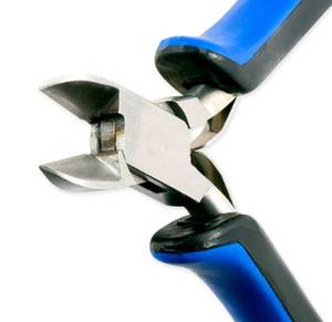 Durable 5in Ergonomic <b>Side</b> Cutting Pliers Jewelry Making Tools Stainless Steel Wire <b>Cutter</b> DIY Craft Beading OEM Supply INTENSE - Product Image 2