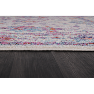 Alfombra Decorativa Vintage Morada con Diseño Floral Desgastado de Netline Home, 80x150cm, 0.0kg, Elegante Juego de Decoración 7658 - Product Image 2