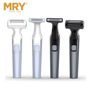 Rasoir électrique MRY 4 en 1 étanche et à une lame pour femme, épilation du <span class=keywords><strong>visage</strong></span> et du corps des femmes, tondeuse publique pour le nez et les poils du nez - Product Image 2