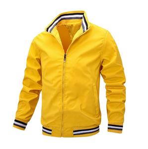 เสื้อแจ็กเก็ตทีมเบสบอล M-3XL สำหรับผู้ชายเสื้อคลุมสีทึบลำลองฤดูใบไม้ผลิฤดูใบไม้ร่วง - Product Image 4