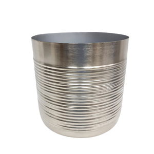 Nuevo diseño adorable, suelo de Metal de hierro, maceta redonda, marfil mate, tamaño estándar, aspecto Premium para decoración del hogar interior y exterior - Product Image 6