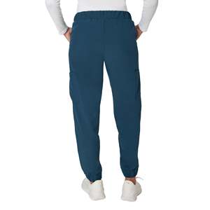 Pantalon cargo streetwear 2025 pour femme, coupe ample, style jogger, pour la course, le sport et l'extérieur, taille haute, devant plat, jambe large, 100% coton - Product Image 5