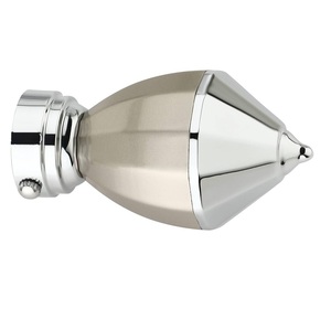 Producto en Oferta 2026 (Solo 2 Terminales) para Barra de Cortina, Terminal de Cerámica Mughal y Herrajes de Montaje (Blanco) a Precio Competitivo - Product Image 4