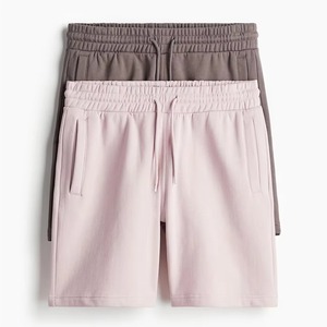 Venta al por mayor paquete de 2 pantalones cortos de ajuste regular para hombres de calidad superior costura profesional de color personalizado pantalones cortos casuales de gimnasio - Product Image 5