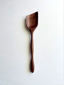 Ensemble de 3 cuillères pour bébé en bois d'acacia véritable faites à la main, ustensiles uniques antibactériens, polissage miroir, fabriquées en Inde - Product Image 4