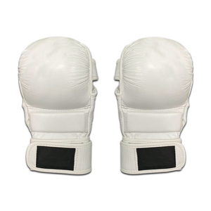 Gants de MMA haute performance, design respirant anti-humidité, protection contre les chocs, fermeture auto-agrippante, matériau PU, unisexe pour - Product Image 5