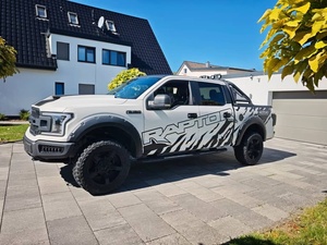 Ford F-150 Diesel V6 Automatique AWD 2019 d'occasion avec volant à gauche, sièges en cuir, porte-bagages métallique R16, toit ouvrant - Product Image 2