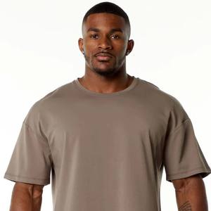 Camiseta Deportiva Extra Grande para Hombre de Alta Calidad, 100% Algodón, con Estampado Digital Personalizado y Diseño Sólido - Product Image 3