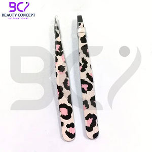 แหนบถอนขนคิ้วลายเสือดาว คุณภาพสูง ผลิตจากสแตนเลส น้ำหนักเบา เป็นมิตรกับสิ่งแวดล้อม ใช้สำหรับกำจัดขนบนใบหน้าอย่างแม่นยำ - Product Image 6