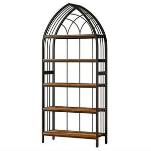 Supports de stockage en métal enduits de poudre résistants à la rouille pour une utilisation durable de jardin de balcon de patio extérieur - Product Image 5