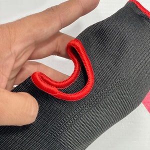 Protection de cheville Fairtex rouge et noir de qualité supérieure OEM, très extensible, pour entraînement sportif, protection, kickboxing, arts martiaux - Product Image 6