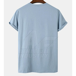 เสื้อยืดผู้ชายแบบสั่งทำพิเศษ พิมพ์โลโก้ได้ รุ่นใหม่ล่าสุด ทรงปกติ ผ้าฝ้ายถัก เป็นมิตรกับสิ่งแวดล้อม แห้งเร็ว สไตล์ไฮสตรีท - Product Image 2