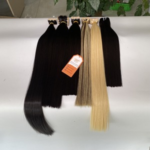เทปต่อผมเรสเม่แบบ100% ผมมนุษย์แบบเวียดนามม้วนคู่แบบมีห่วงสีไม่ผ่านกระบวนการ - Product Image 5
