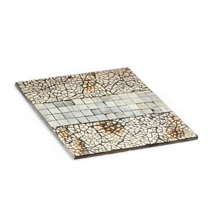 <b>Square</b> Mother of Pearl <b>Placemat</b> Crafted from Natural Shell for Everyday Home Dining From Vietnam - Product Image 3