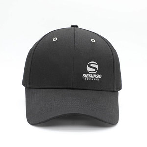 Gorra de Béisbol de Alta Calidad de 6 Paneles para Hombre, Personalizable, Deportiva, con Cierre a Presión, Negra, con Impresión Personalizada - Product Image 2