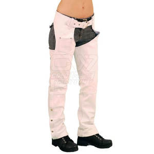 Service OEM Nouvelle arrivée Chaps en cuir pour hommes Chaps en cuir lavés personnalisés de qualité supérieure pour hommes en vente en ligne - Product Image 4