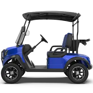 Nuevo modelo de venta de fábrica, 2 asientos, autobús turístico, carrito de Club, carrito de caza eléctrico para Golf Buggy