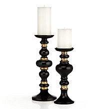 Bougeoir moderne moderne pour pilier, pièce maîtresse votive, bougeoir couleur or avec verre pour la décoration de la maison, un mariage - Product Image 2