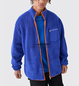 Chaqueta de lana Chaquetas de hombre Algodón Shearling Peso pesado Cierre de cremallera Invierno Cálido Diseñador Prendas de abrigo Abrigo - Product Image 6