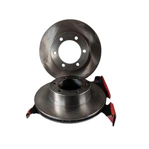 PAIR OF FRONT BRAKE DISCS TOYOTA Land Cruiser 2nd Series (97>02) <b>JDI</b>-205 Petrol - - Product Image 1