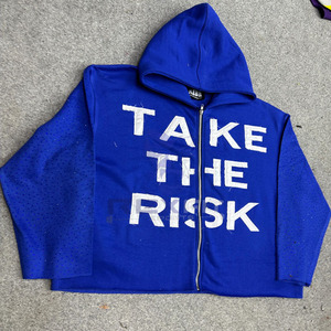 Haute qualité prix raisonnable le plus demandé fermeture éclair à capuche bouffée imprimé fabriqué en usine pas cher prix sweats à capuche hommes sweats à capuche - Product Image 6
