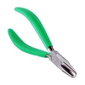 Pince de façonnage et de manipulation incurvée et pointue personnalisée pince à bec rond pour la fabrication de bijoux pince coupe-fil - Product Image 2