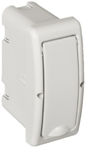 Scatola da incasso con 2 elementi, pannello e sportello, bianca, 60x130x62mm. (Solera 8692) - Product Image 1