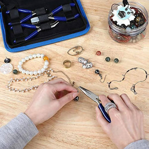 Prix de gros Meilleure qualité Top vente Kit de pinces à bijoux sur mesure Outils de pinces pour la fabrication de bijoux avec couleur personnalisée - Product Image 6
