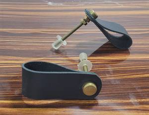 Boutons d'armoire de porte de tiroir en cuir de style moderne de luxe européen et poignée de traction pour armoire de cuisine chambre/salle de bain - Product Image 2