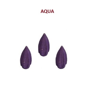 Aqua กรวยธูปแบบไหลย้อนกลับได้,กรวยธูปแบบธรรมชาติราคาส่ง (สีม่วง) น้ำหอมสำหรับตกแต่งบ้าน - Product Image 1