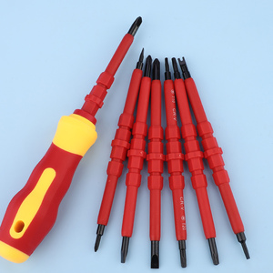 Destornillador <span class=keywords><strong>Triangular</strong></span> Manual de Precisión Multifuncional de Plástico para Herramientas de Ferretería, Aislado Eléctricamente, Grado Industrial, 3 Años - Product Image 5