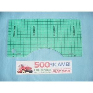 Capot moteur Fiat 500 F L R Riparo Calore Paracalore COFANO MOTORE - Product Image 1