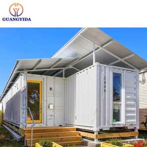 <span class=keywords><strong>Maison</strong></span> conteneur portable avec porche et toit, <span class=keywords><strong>maison</strong></span> mobile modulaire préfabriquée, design moderne, construction rapide pour <span class=keywords><strong>la</strong></span> vie en extérieur, taille personnalisée - Product Image 2
